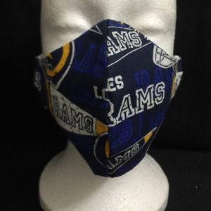 Rams Retro Face Mask